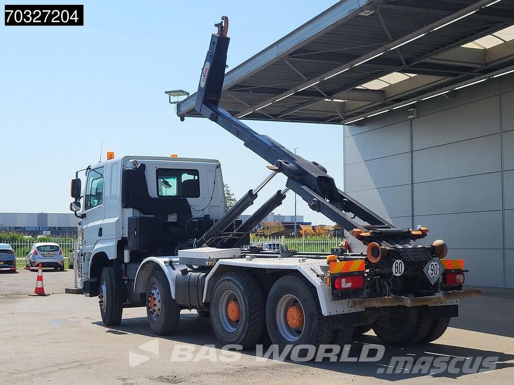 DAF CF 410 8X4 Full Steel Manual Gearbox HYVA 22t Hook Camion ampliroll