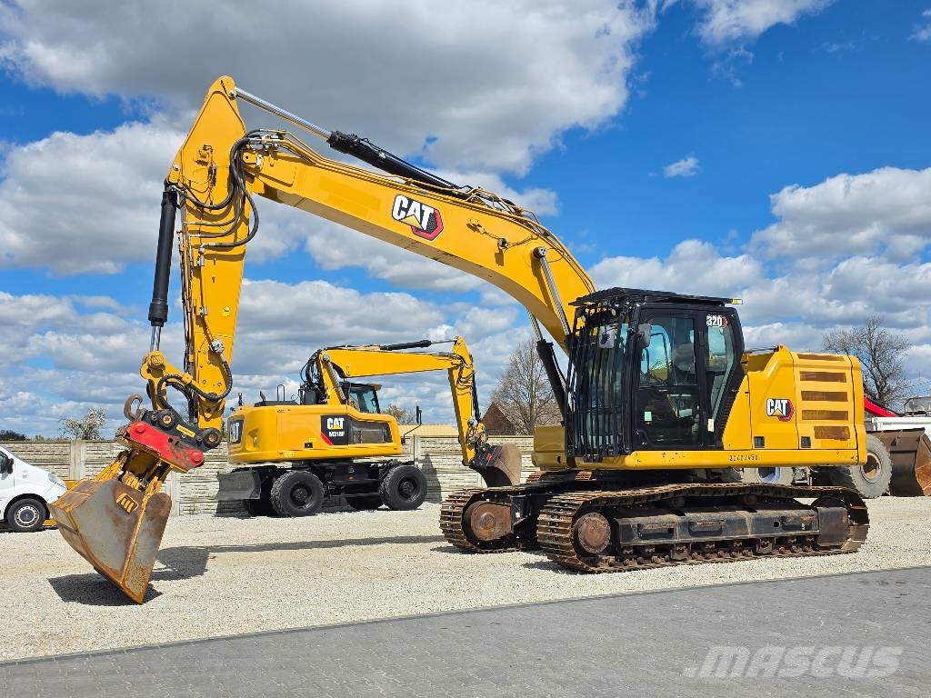 CAT 320-07C, 2020 ROK, 5500 MTH, OIL QUICK OQ 70/55 Koparki gąsienicowe