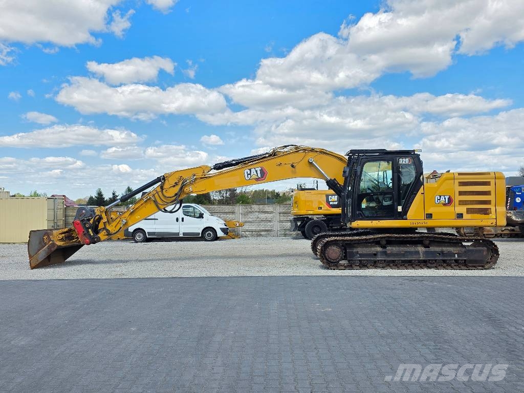 CAT 320-07C, 2020 ROK, 5500 MTH, OIL QUICK OQ 70/55 Koparki gąsienicowe