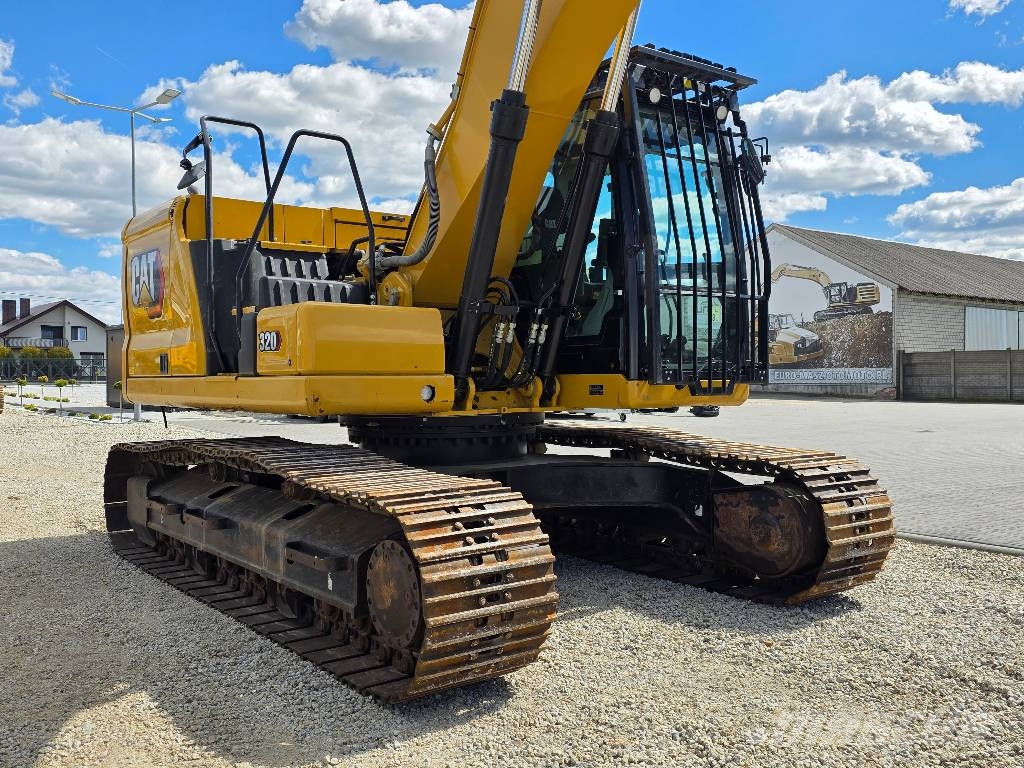 CAT 320-07C, 2020 ROK, 5500 MTH, OIL QUICK OQ 70/55 Koparki gąsienicowe