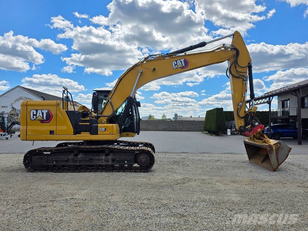 CAT 320-07C, 2020 ROK, 5500 MTH, OIL QUICK OQ 70/55 Koparki gąsienicowe