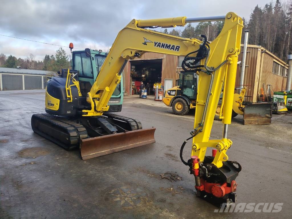 Yanmar Vio 80 U Vidutinės galios ekskavatoriai 7-12 t