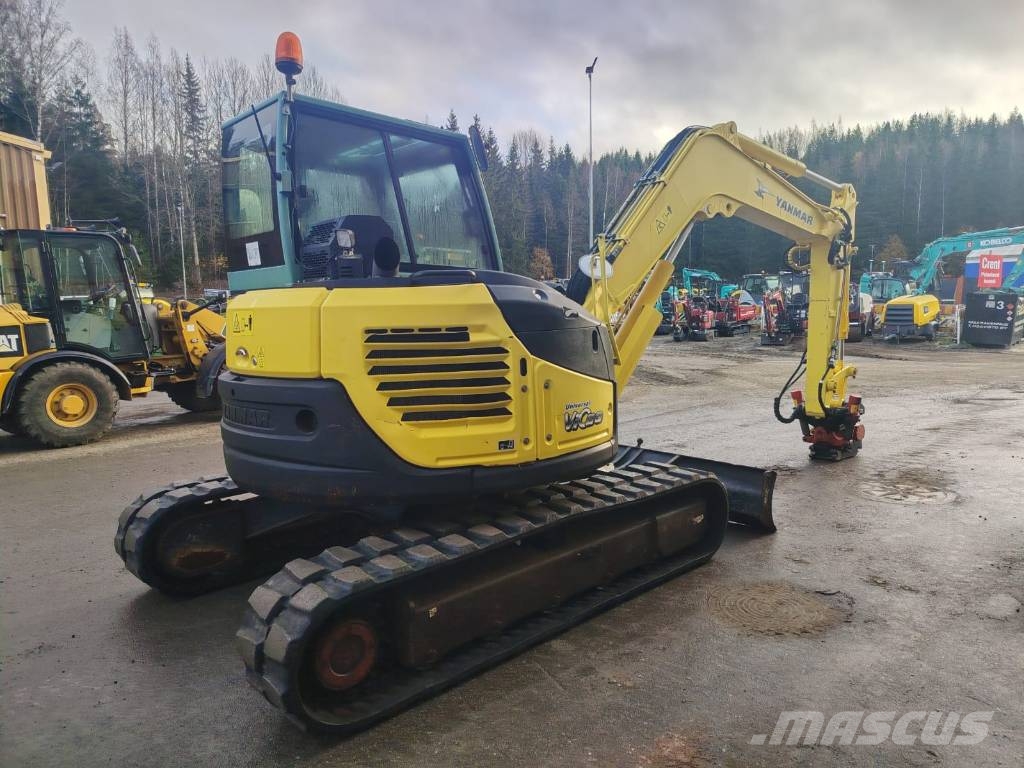Yanmar Vio 80 U Vidutinės galios ekskavatoriai 7-12 t