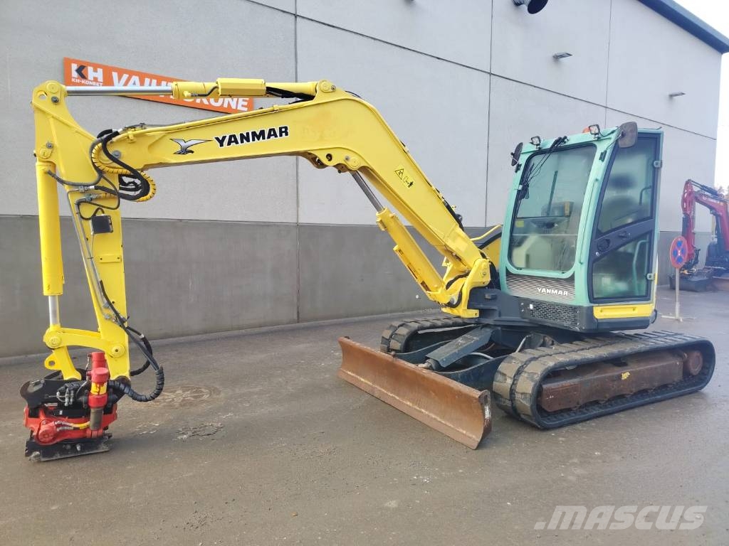 Yanmar Vio 80 U Vidutinės galios ekskavatoriai 7-12 t