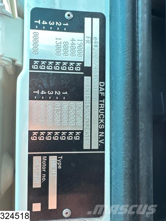 DAF XF 480 EURO 6, ACC Trekkvogner