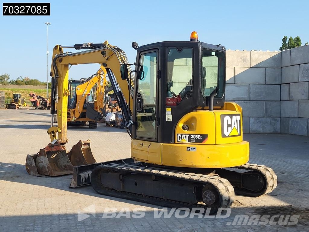 CAT 305 E2 3 Buckets Mini excavadoras < 7t