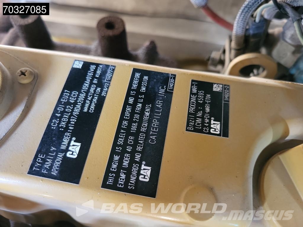 CAT 305 E2 3 Buckets Mini excavadoras < 7t
