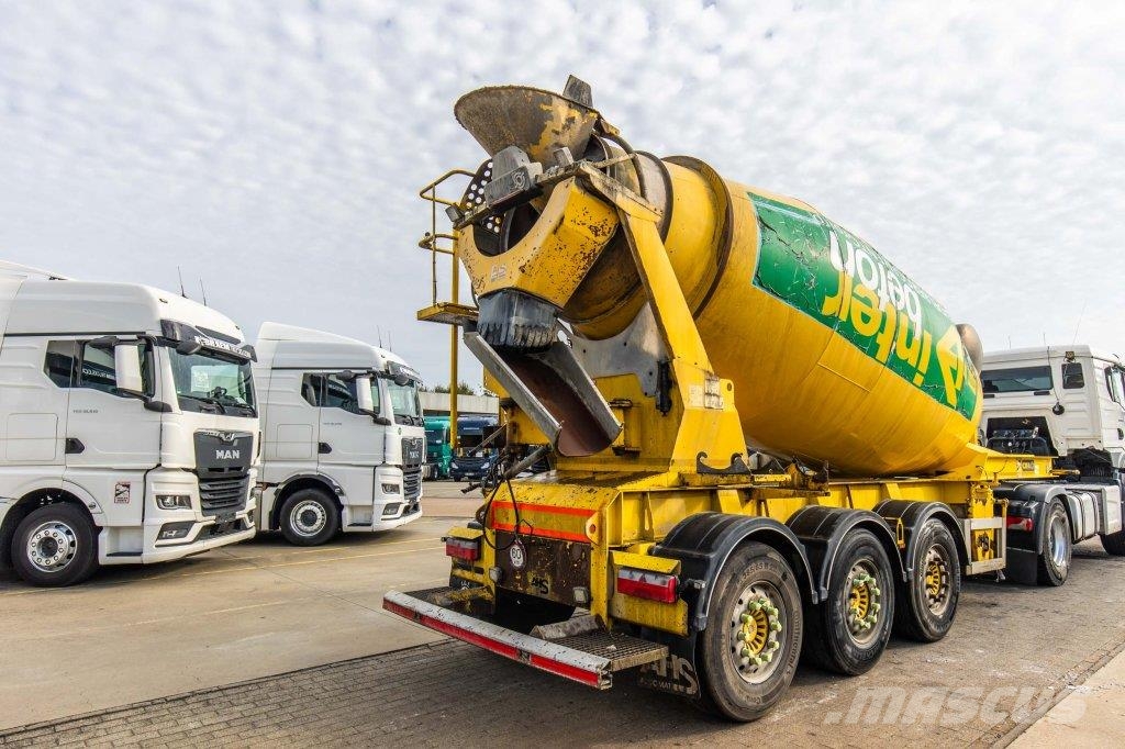 MOL BETON MIXER/MALAXEUR/MISCHER 12M3 Outros semi-reboques