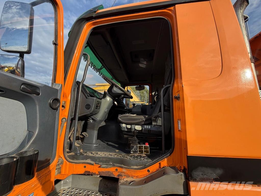 Mercedes-Benz Actros 1835 Kipper + Palfinger 7501 Crane - Remote رافعات صالحة لكل أنواع الطرق