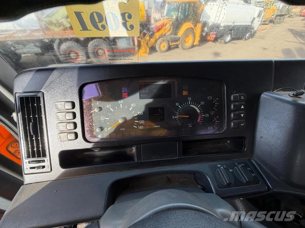 Mercedes-Benz Actros 1835 Kipper + Palfinger 7501 Crane - Remote Rabljene dizalice za težak teren