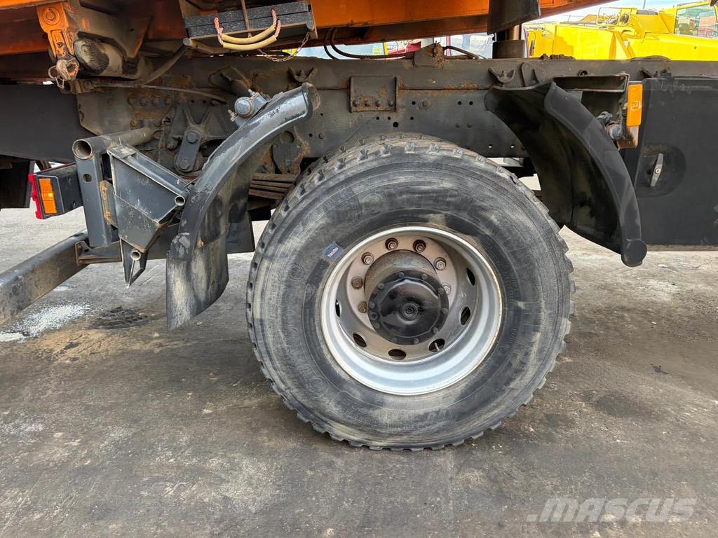 Mercedes-Benz Actros 1835 Kipper + Palfinger 7501 Crane - Remote Rabljene dizalice za težak teren