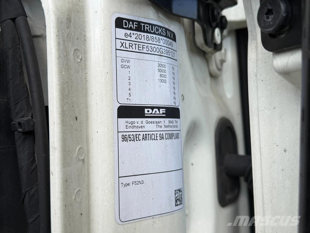 DAF XF 530 4x2 Euro 6E Smart Tacho Full Spoiler *APK* Тягачі