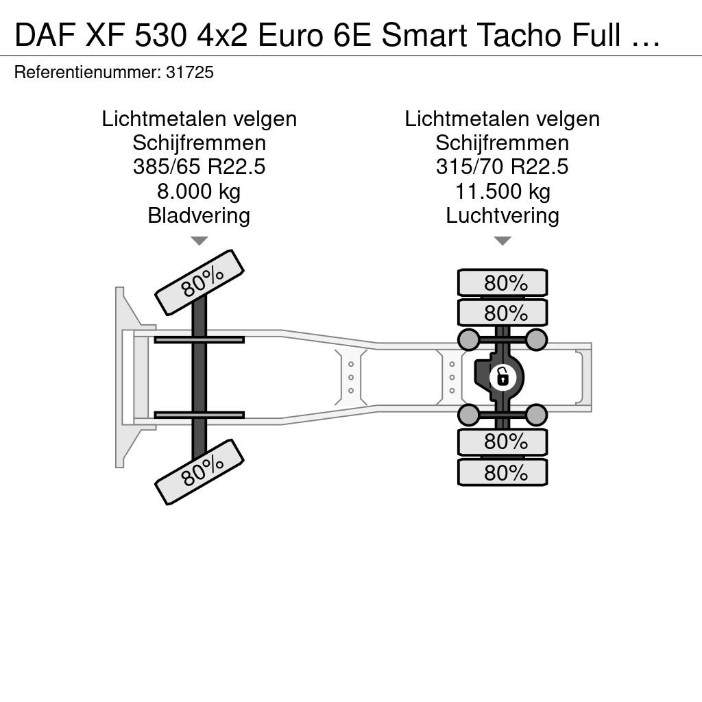 DAF XF 530 4x2 Euro 6E Smart Tacho Full Spoiler *APK* Тягачі