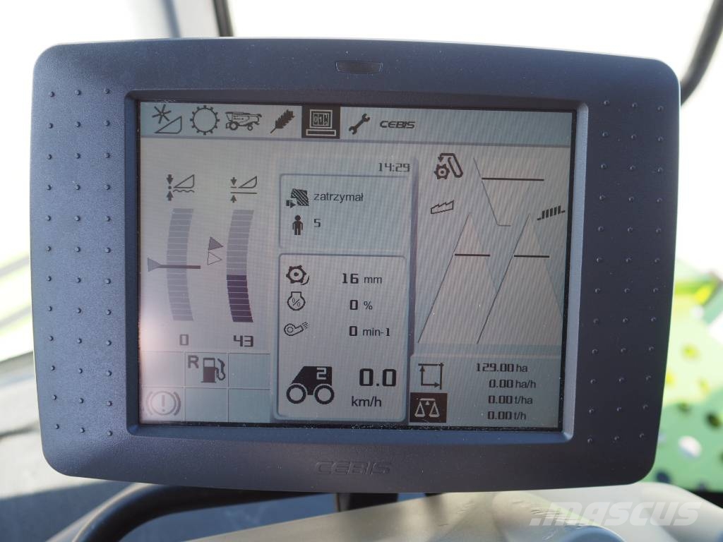 CLAAS Lexion 660 + V750 联合收割机