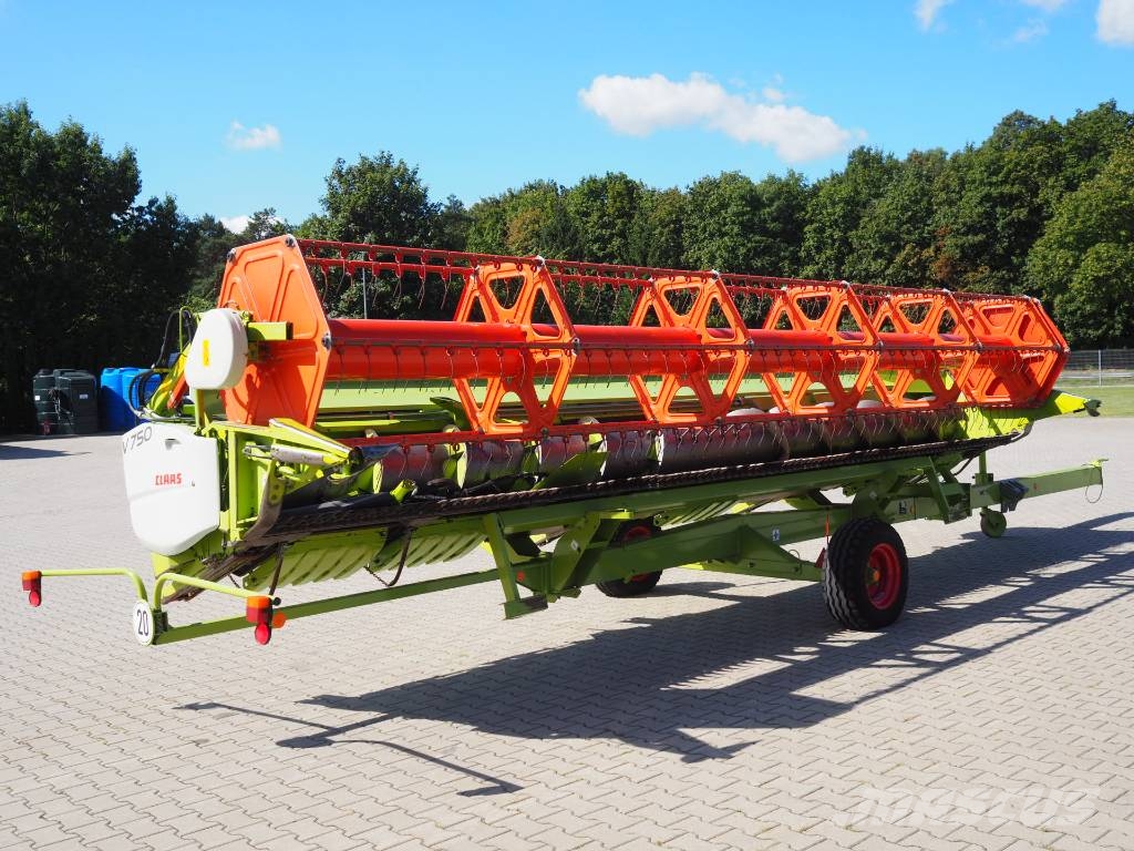 CLAAS Lexion 660 + V750 联合收割机