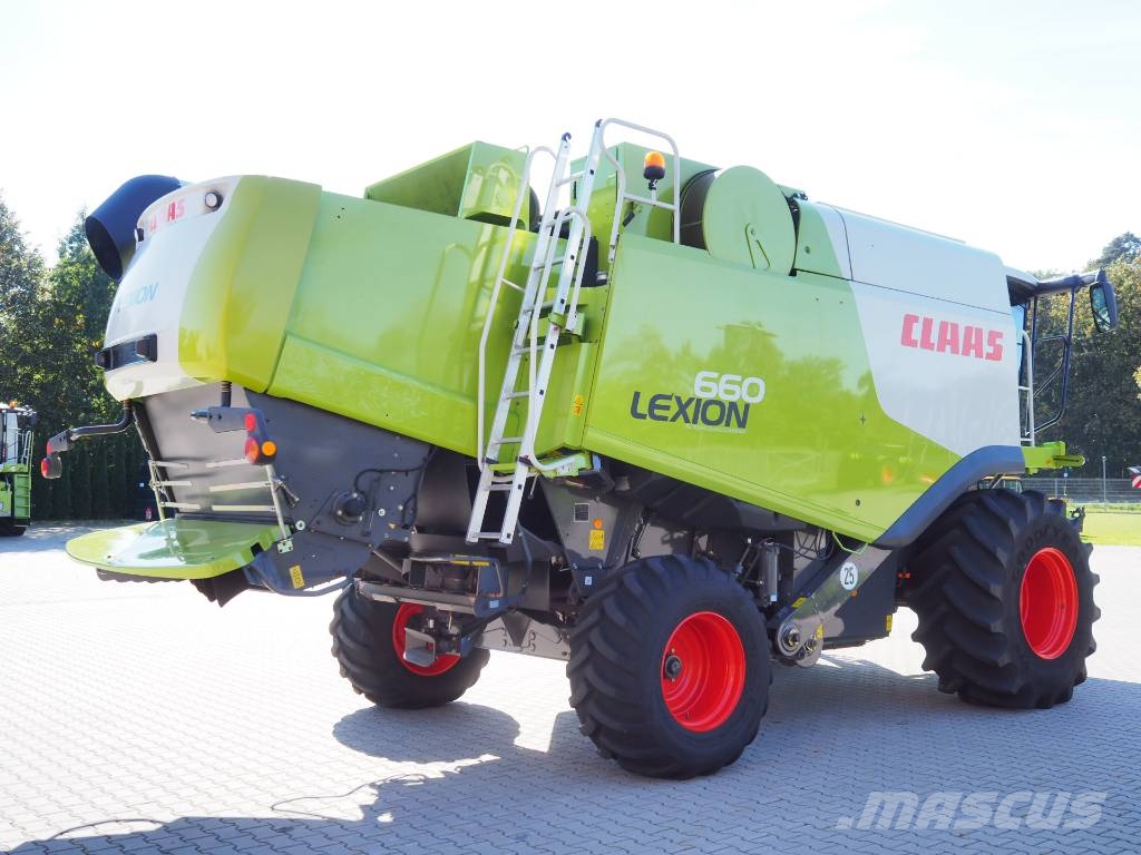 CLAAS Lexion 660 + V750 联合收割机