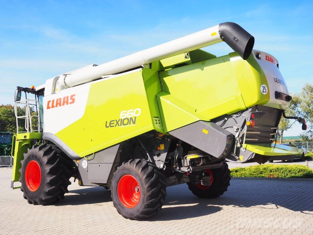 CLAAS Lexion 660 + V750 联合收割机