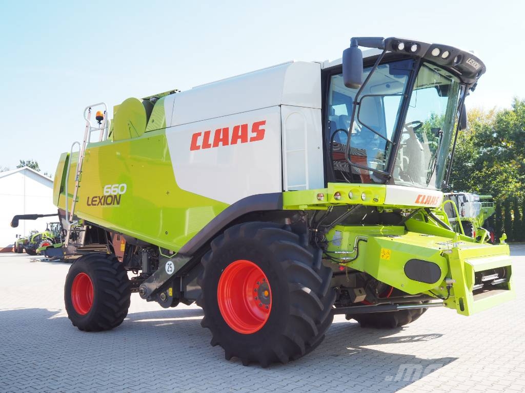 CLAAS Lexion 660 + V750 联合收割机