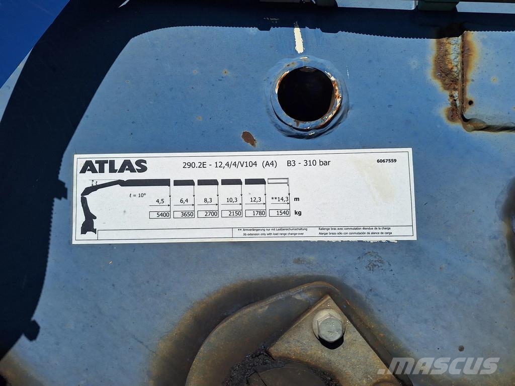 MAN TGA 35.480 35.480 TGA A/T 크레인