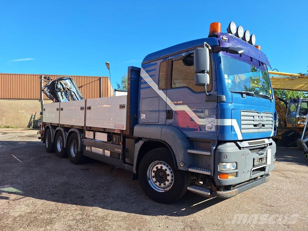 MAN TGA 35.480 35.480 TGA A/T 크레인