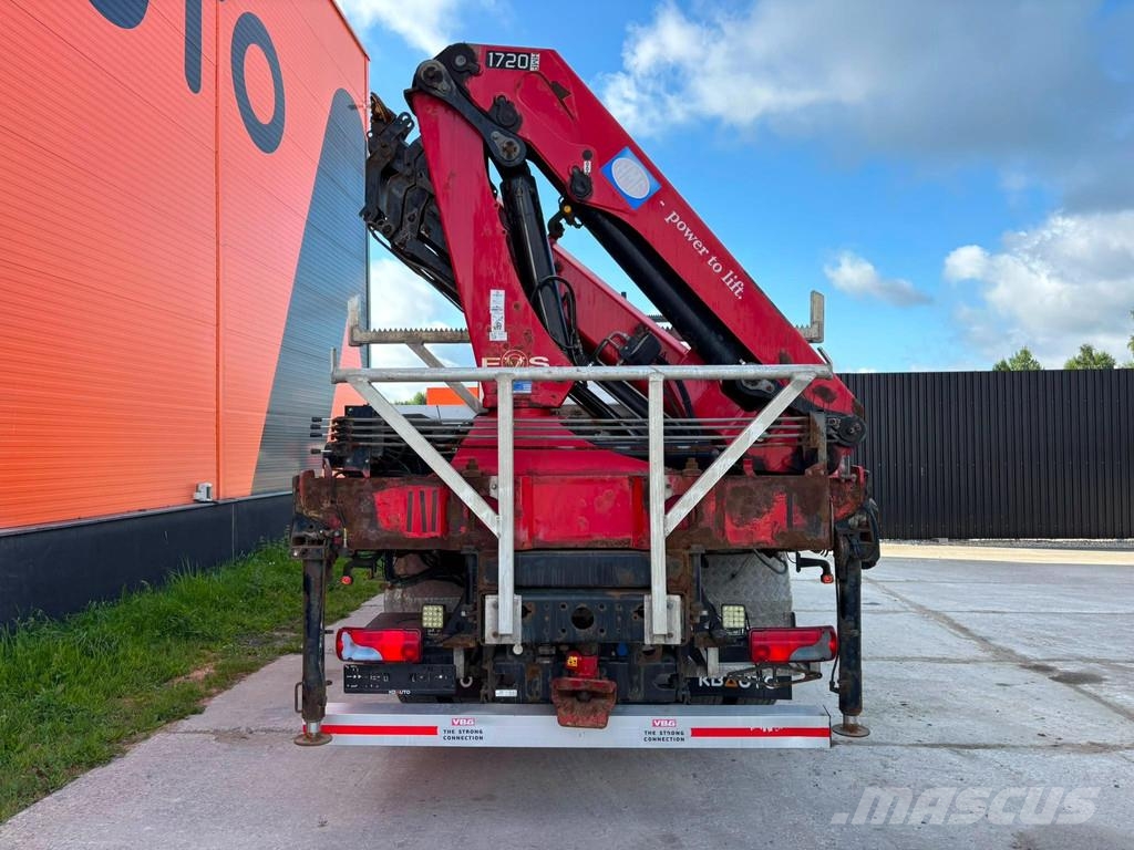 MAN TGM 18.340 4x4 HMF 1720-K5 / PLATFORM L=5009 mm Camioane cu macara