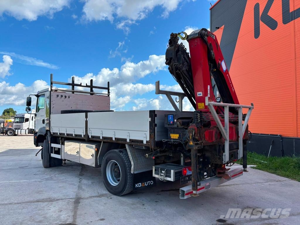 MAN TGM 18.340 4x4 HMF 1720-K5 / PLATFORM L=5009 mm Camioane cu macara