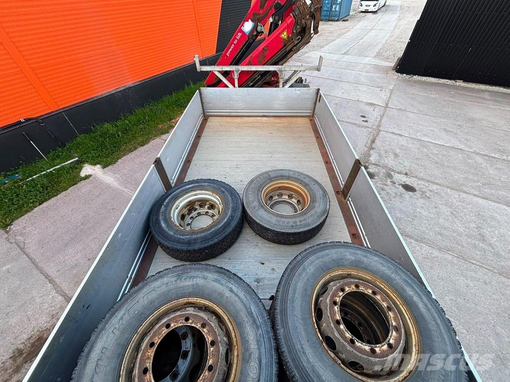 MAN TGM 18.340 4x4 HMF 1720-K5 / PLATFORM L=5009 mm Camioane cu macara
