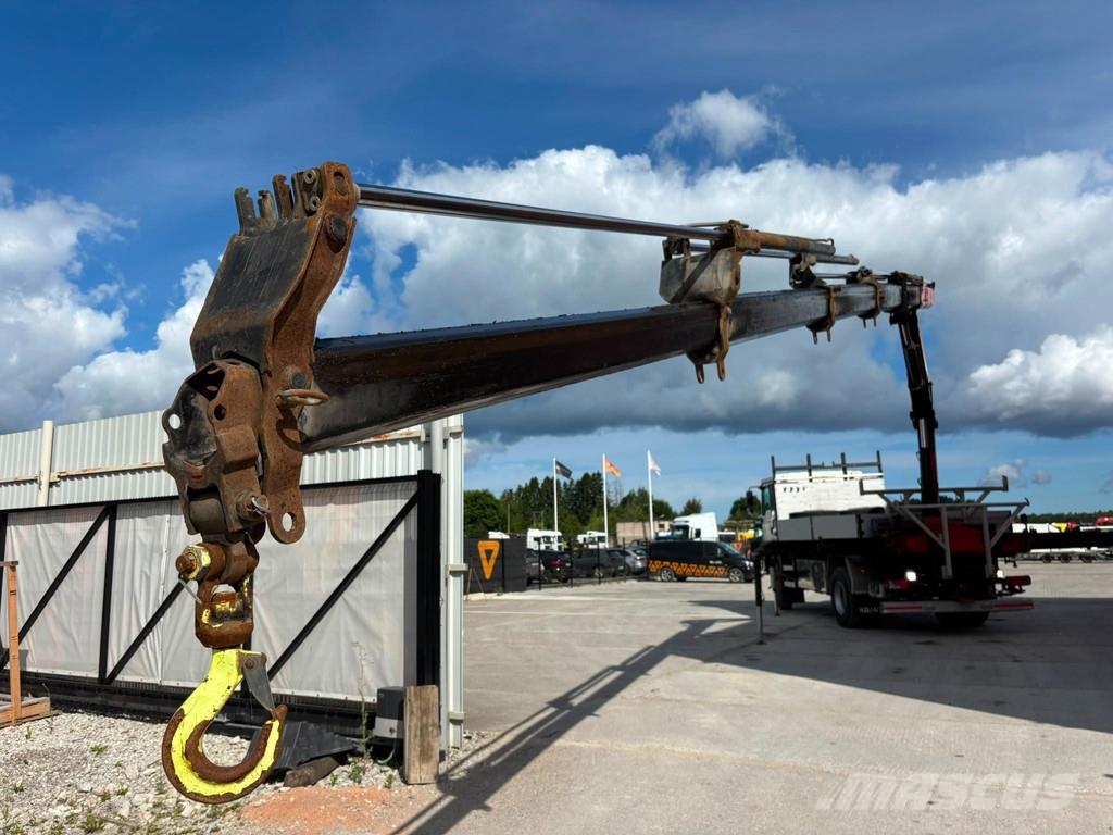 MAN TGM 18.340 4x4 HMF 1720-K5 / PLATFORM L=5009 mm Camioane cu macara