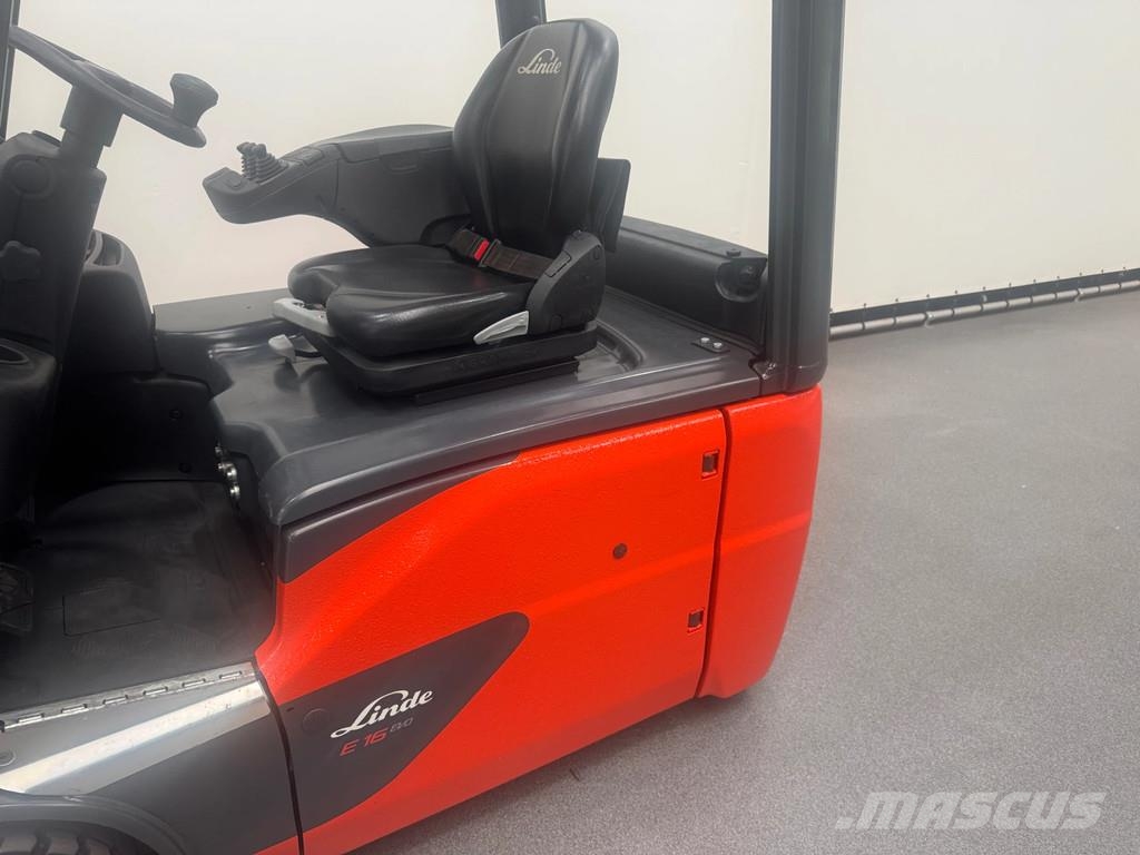 Linde E 16-02 Elektriniai šakiniai krautuvai