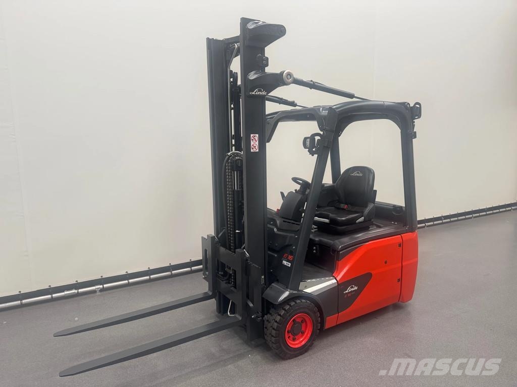 Linde E 16-02 Elektriniai šakiniai krautuvai