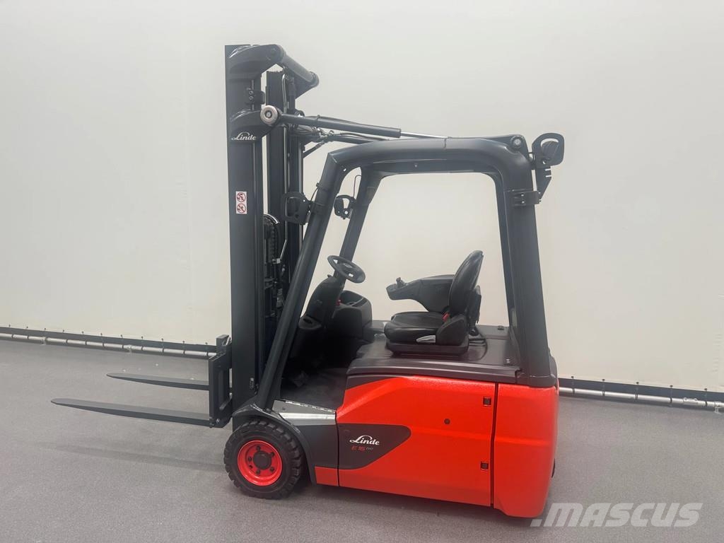 Linde E 16-02 Elektriniai šakiniai krautuvai