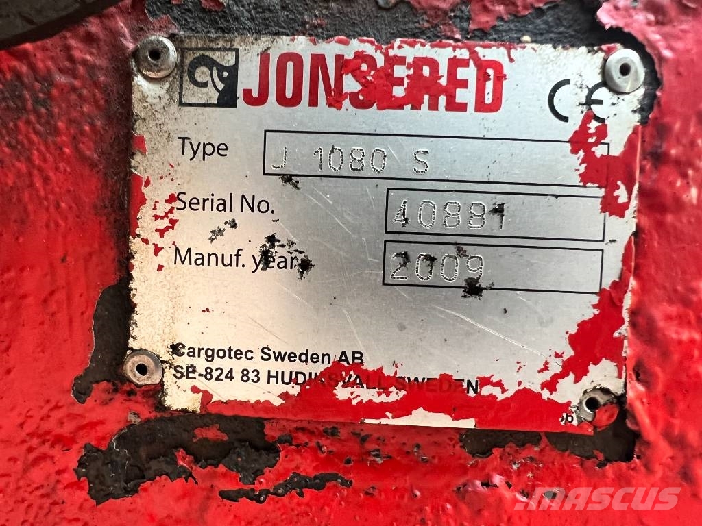 Jonsered 1080 ST Grúas para madera