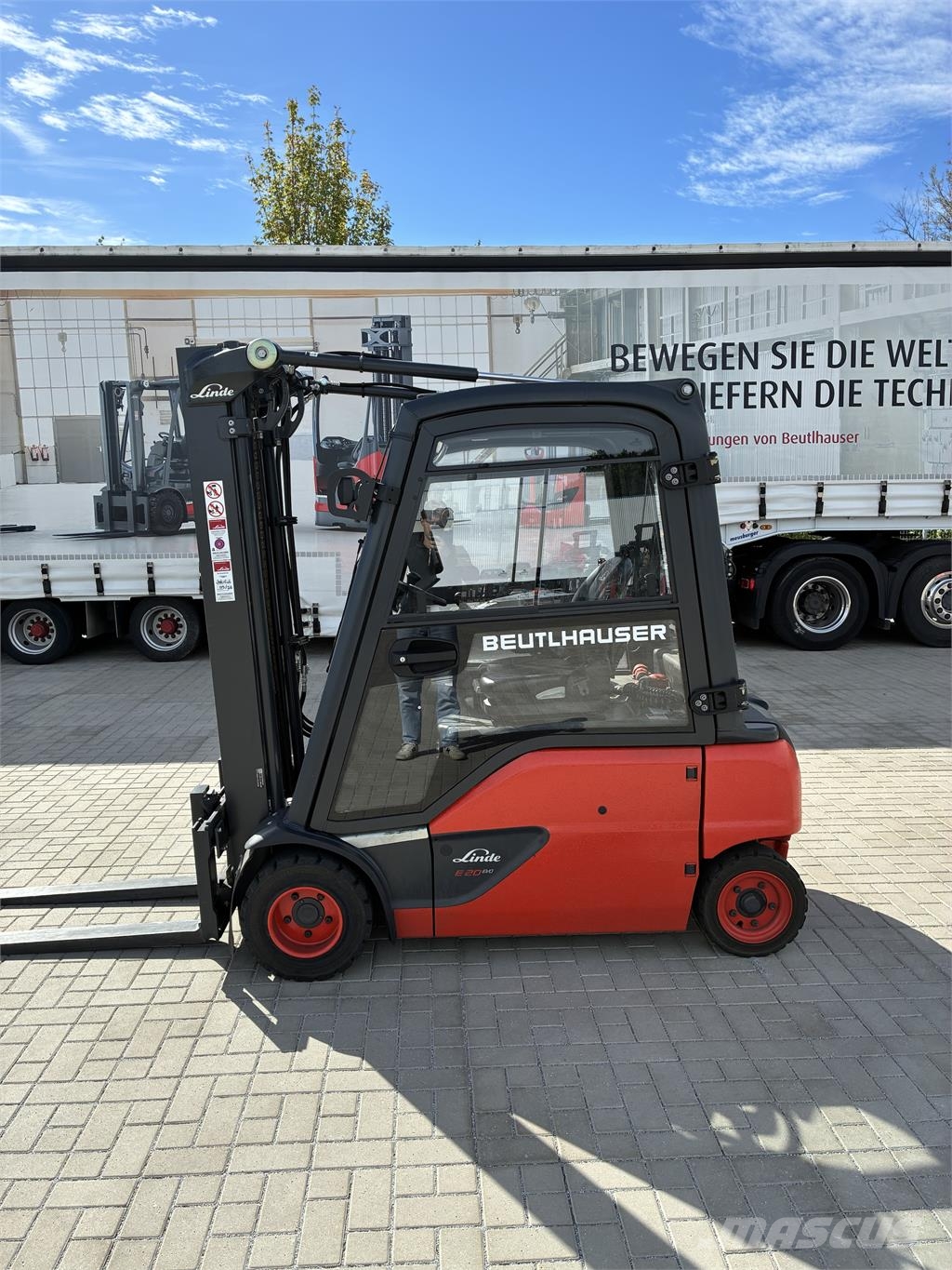 Linde E20PL バッテリーフォークリフト