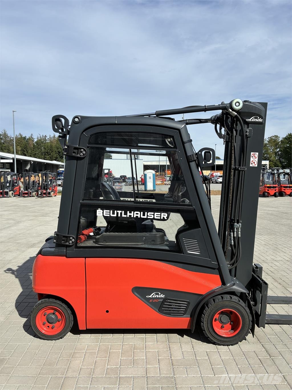 Linde E20PL バッテリーフォークリフト