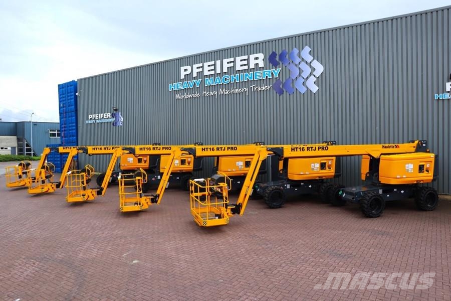 Haulotte HT16RTJ PRO Diesel, 4x4x4 Drive, 16.1m Working Hei Telescopic boom lifts