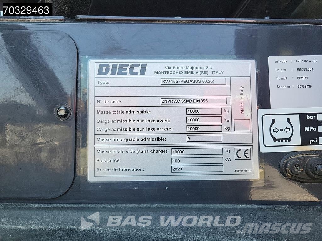 Dieci Pegasus 50.25 RVS155 Incl Attachments - Remote Carretillas telescópicas