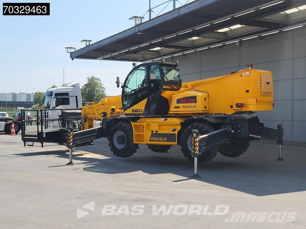 Dieci Pegasus 50.25 RVS155 Incl Attachments - Remote Carretillas telescópicas