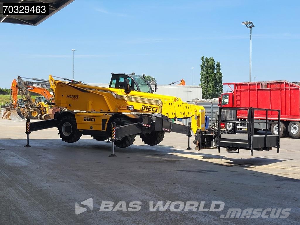 Dieci Pegasus 50.25 RVS155 Incl Attachments - Remote Carretillas telescópicas