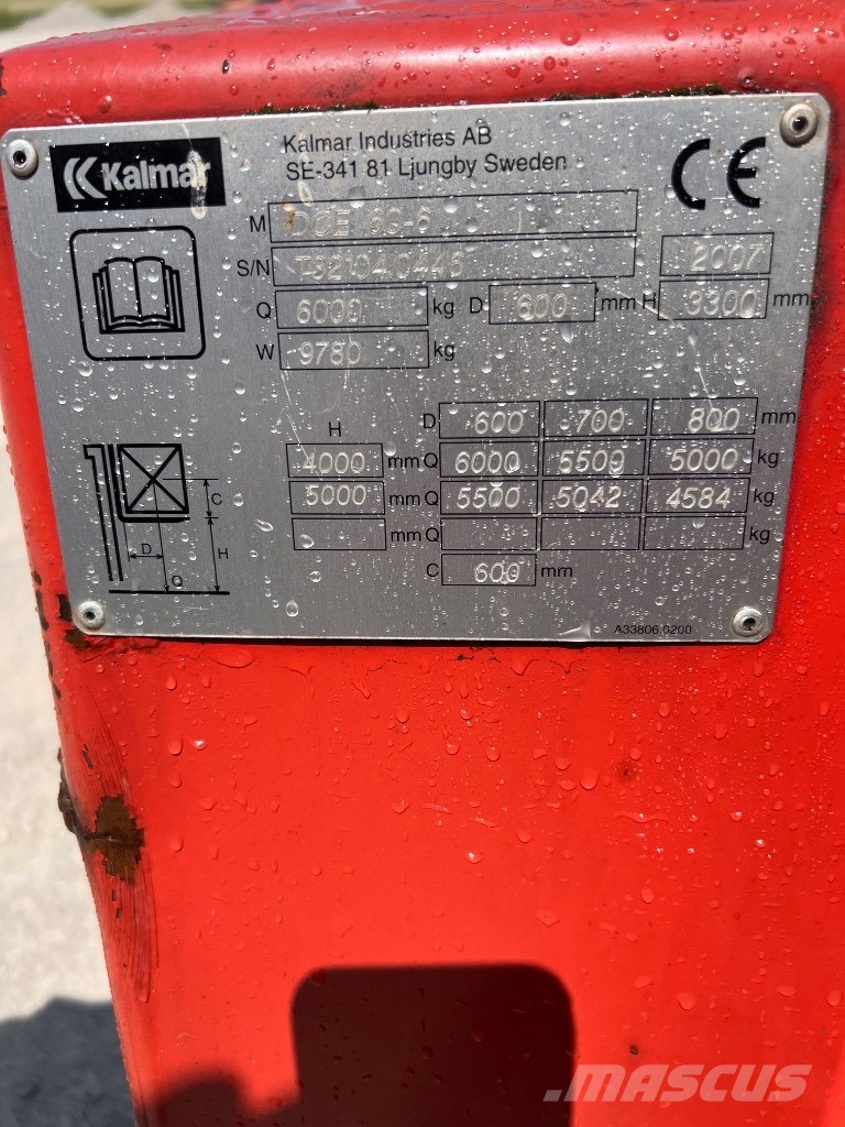 Kalmar DCE 60-6 Diesel heftrucks