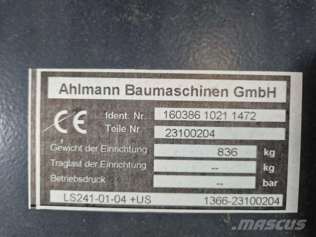 Ahlmann AZ210 Dichte bak Schaufeln