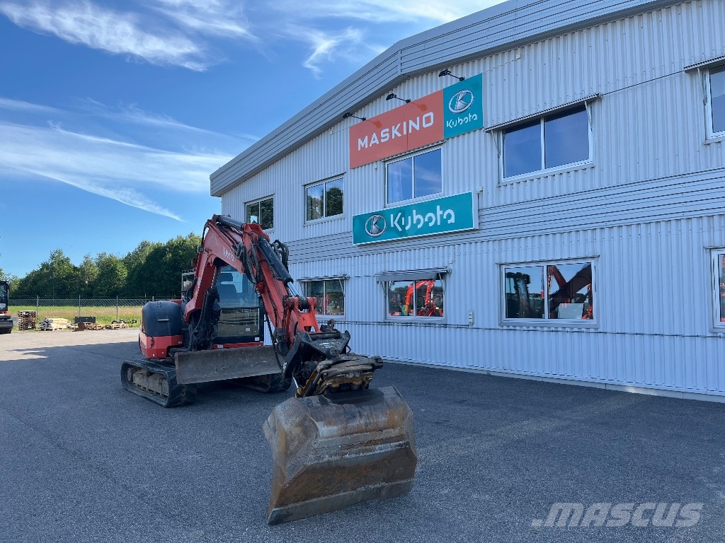 Kubota KX 080-4 Midigraafmachines 7t - 12t