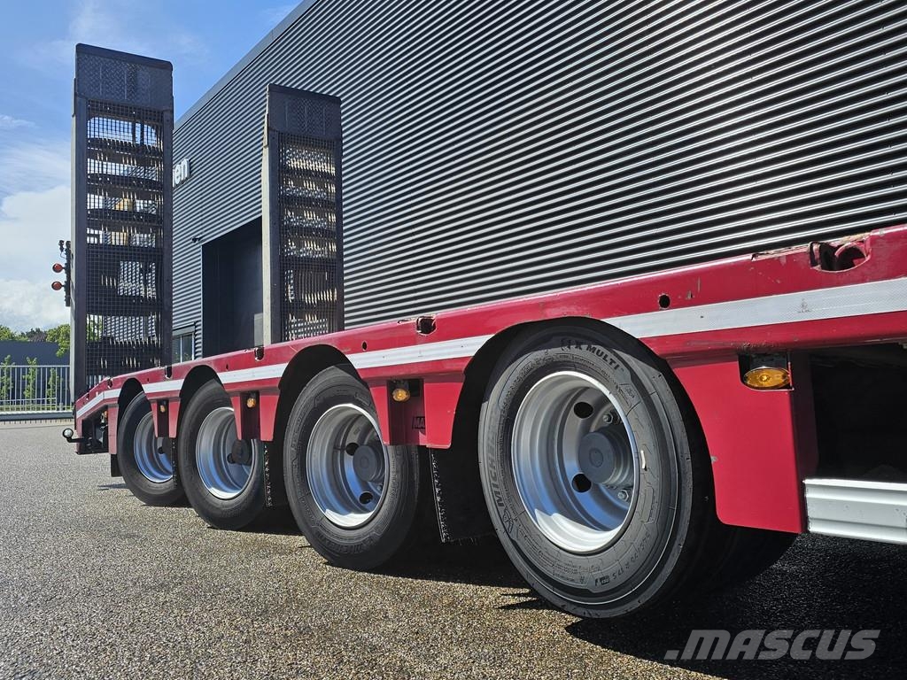 Faymonville max trailer N/A F-S44 / STEERING AXLE - LIFT AXLE نصف مقطورة مسطحة منخفضة
