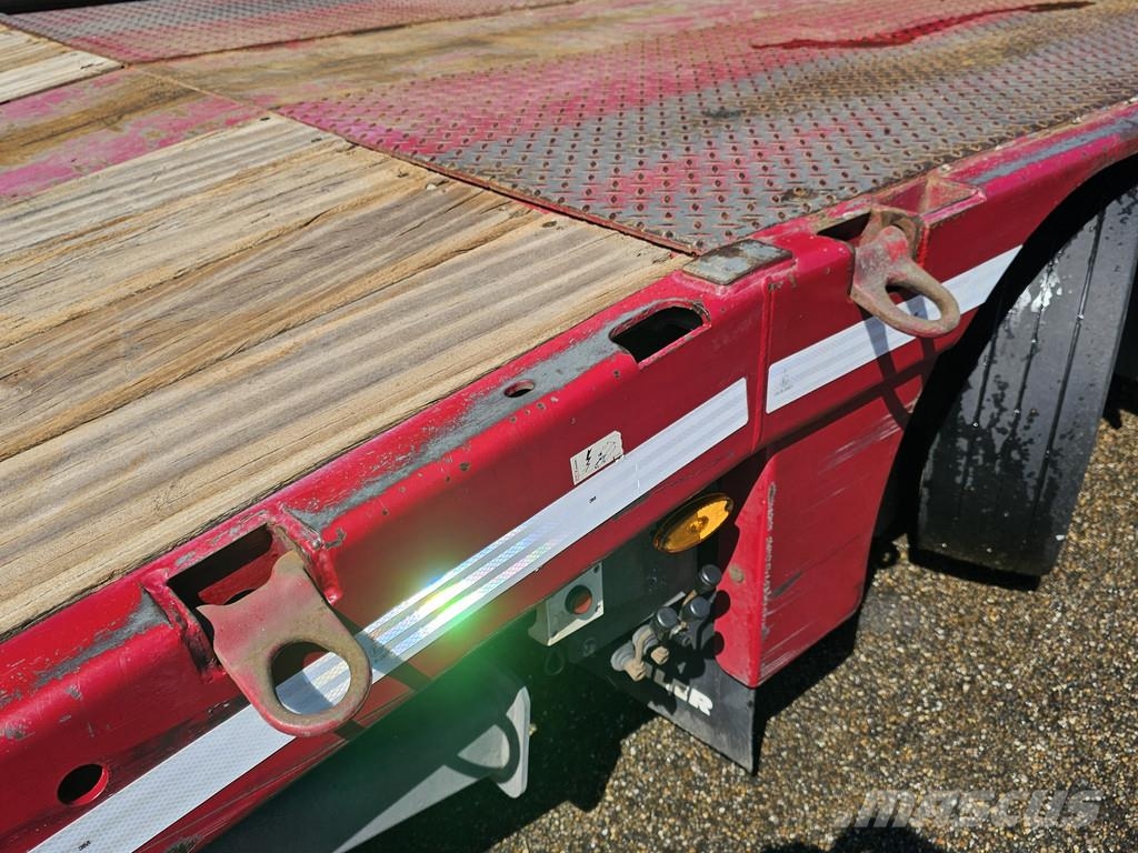 Faymonville max trailer N/A F-S44 / STEERING AXLE - LIFT AXLE نصف مقطورة مسطحة منخفضة