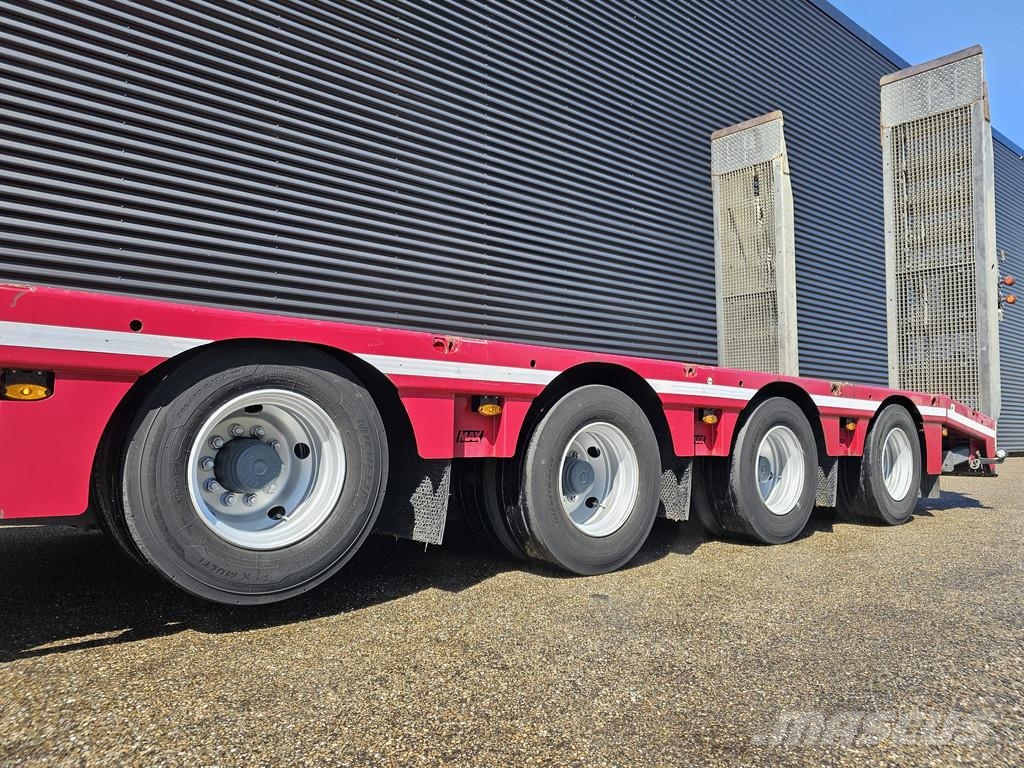 Faymonville max trailer N/A F-S44 / STEERING AXLE - LIFT AXLE نصف مقطورة مسطحة منخفضة