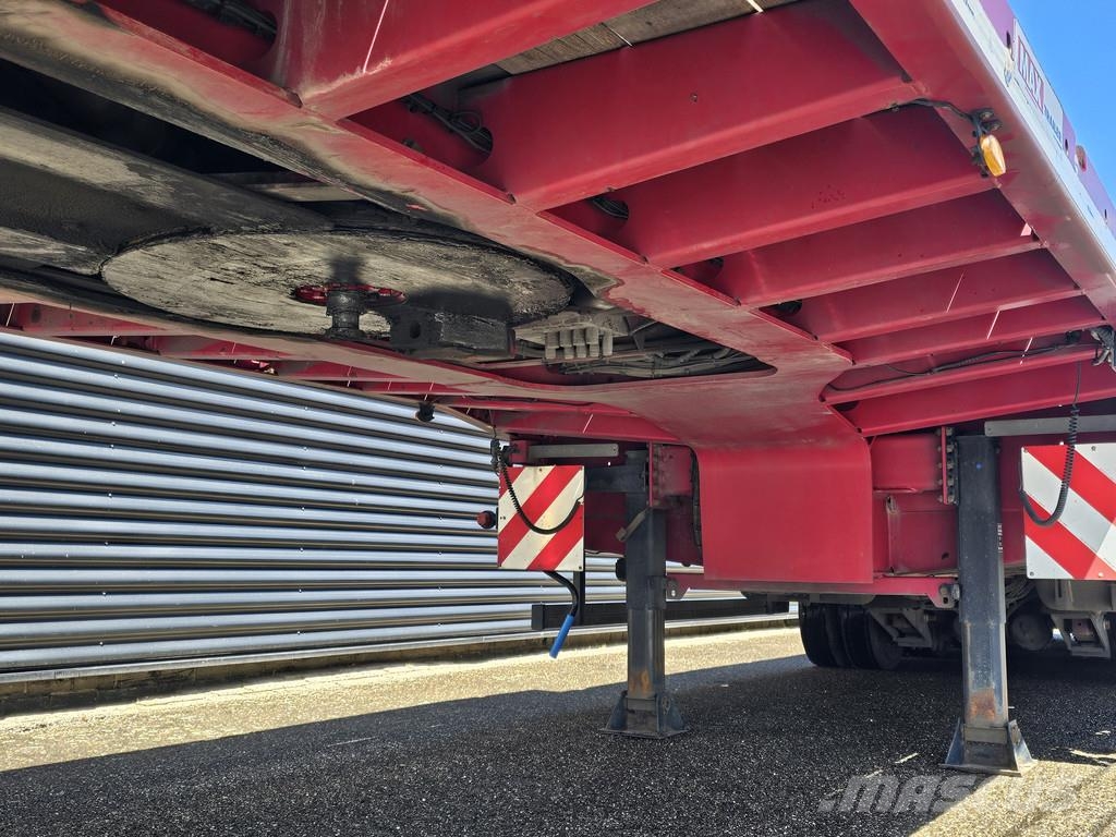 Faymonville max trailer N/A F-S44 / STEERING AXLE - LIFT AXLE نصف مقطورة مسطحة منخفضة