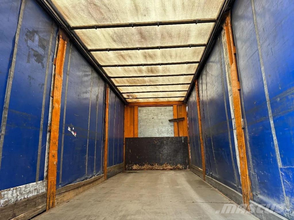 Volvo FM 340 6X2 DHOLLANDIA 2000 KG CURTAINS Camión con caja abierta
