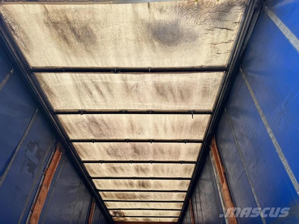 Volvo FM 340 6X2 DHOLLANDIA 2000 KG CURTAINS Camión con caja abierta