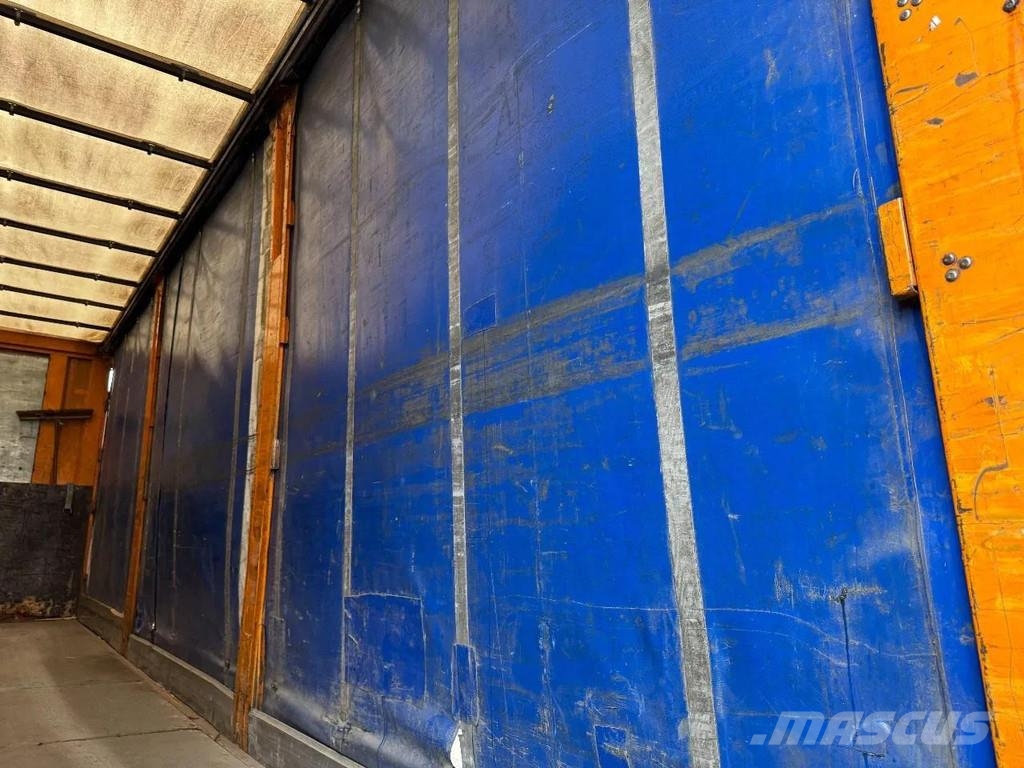 Volvo FM 340 6X2 DHOLLANDIA 2000 KG CURTAINS Camión con caja abierta