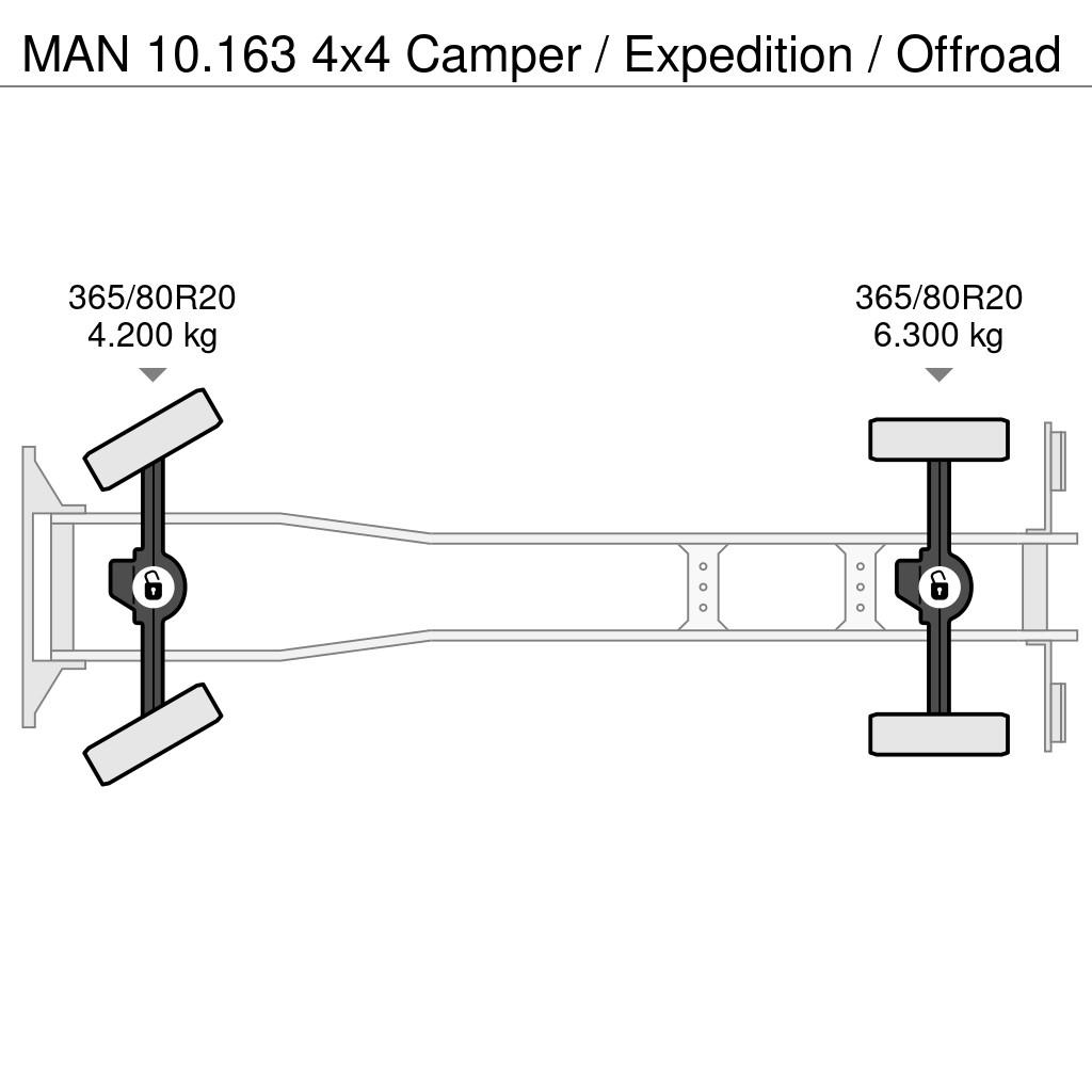 MAN 10.163 4x4 Camper / Expedition / Offroad Andere Fahrzeuge