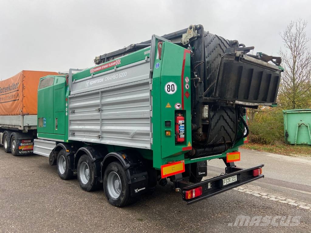Komptech Crambo 5200 direkt Trituradoras para desguace